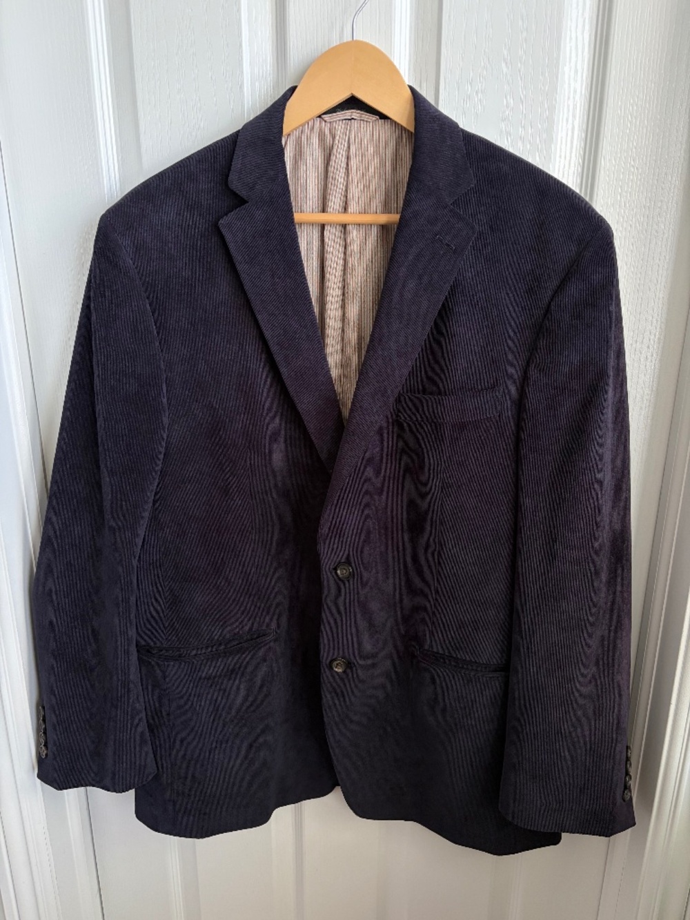 Lauren Ralph Lauren Men's Navy Corduroy Sport Coat - 42R